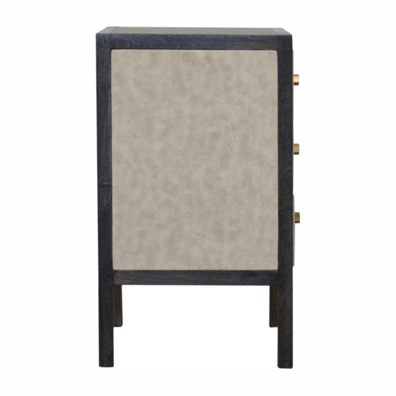 Faux Leather Nightsand