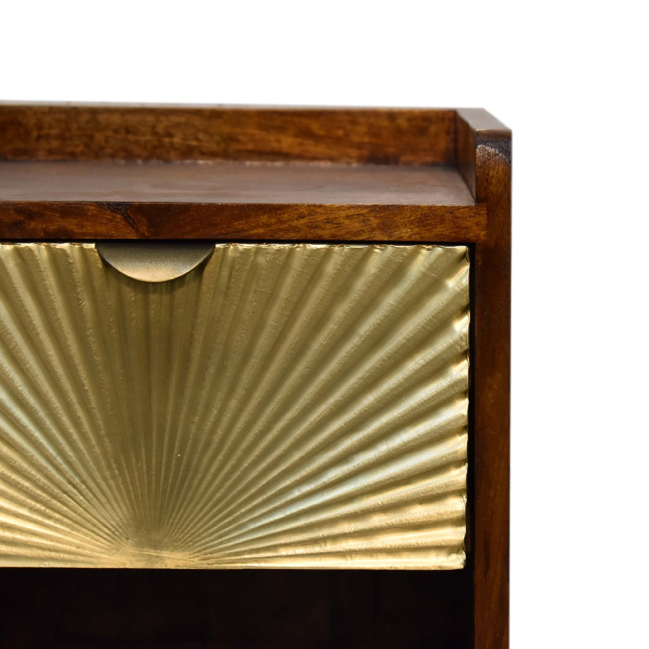 Mini Manila Gold 1 Drawer Nightsand
