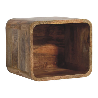Oak-ish Floating Open Nightsand