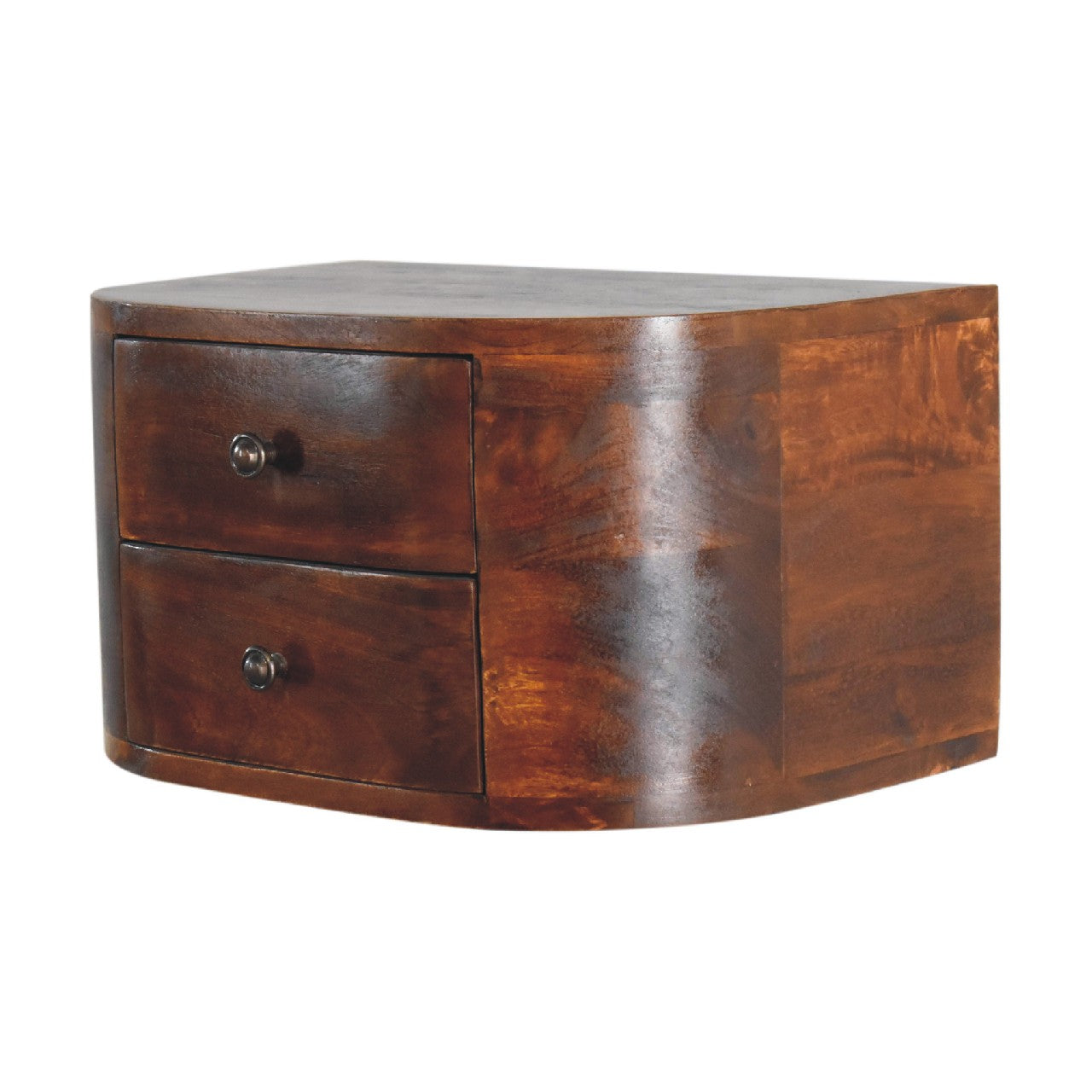 Lunar 2 Drawer Floating Nightsand
