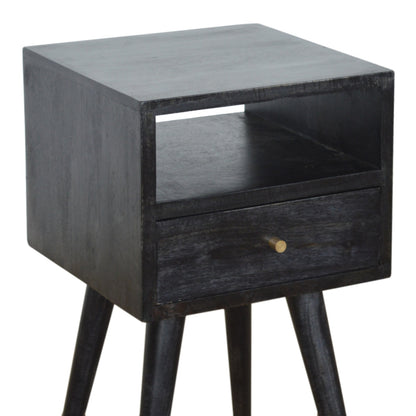 Mini Ash Black Nightsand