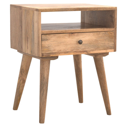 Modern Nightsand with Open Slot